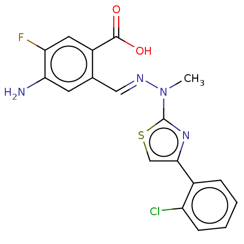 Chemical structure of BindingDB Monomer ID 482818