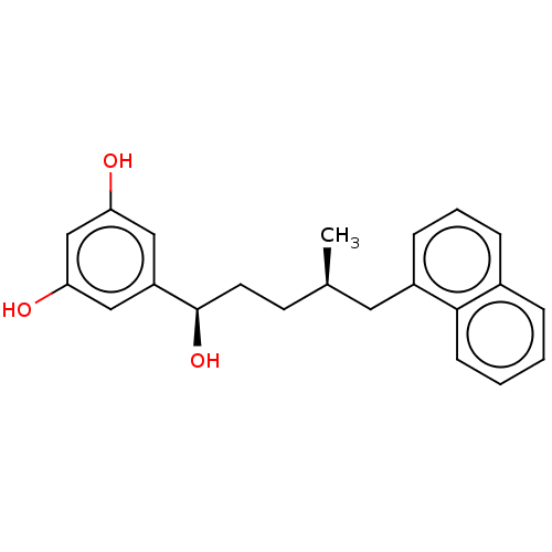 Chemical structure of BindingDB Monomer ID 483480