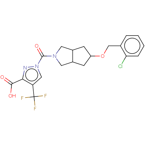 Chemical structure of BindingDB Monomer ID 483695