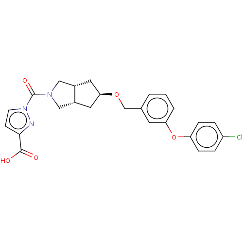 Chemical structure of BindingDB Monomer ID 483701