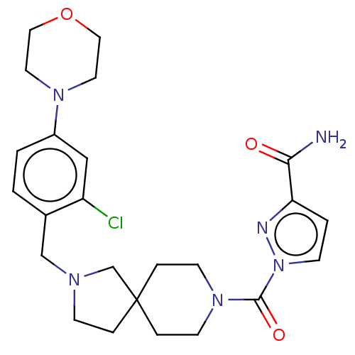 Chemical structure of BindingDB Monomer ID 483715