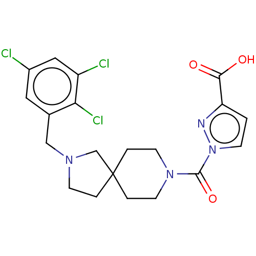 Chemical structure of BindingDB Monomer ID 483815