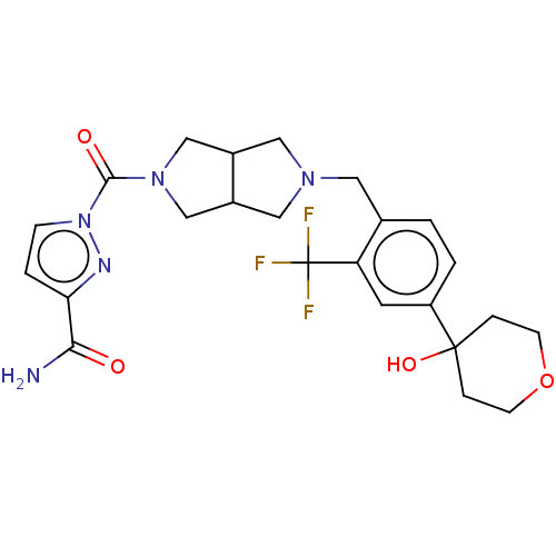 Chemical structure of BindingDB Monomer ID 483854