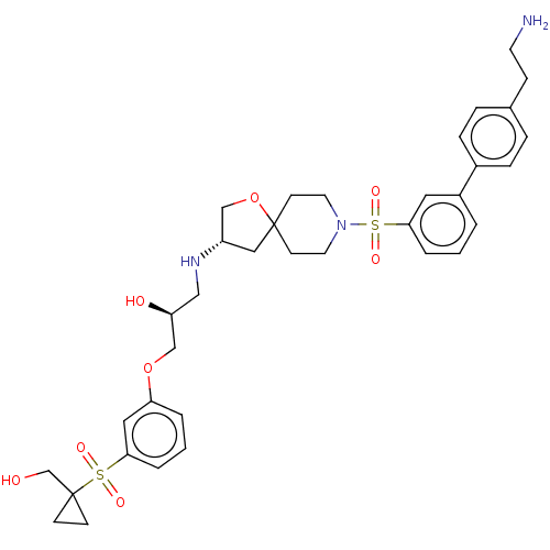 Chemical structure of BindingDB Monomer ID 484054