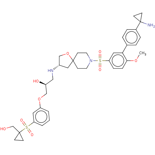 Chemical structure of BindingDB Monomer ID 484056