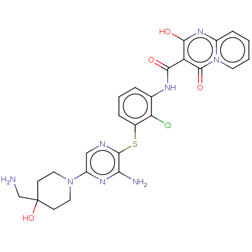 Chemical structure of BindingDB Monomer ID 484426