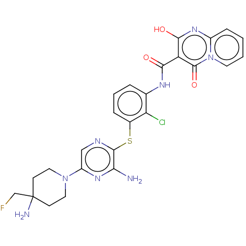 Chemical structure of BindingDB Monomer ID 484429