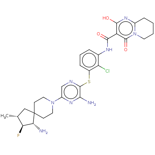 Chemical structure of BindingDB Monomer ID 484444