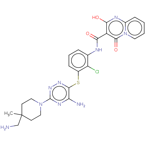 Chemical structure of BindingDB Monomer ID 484447