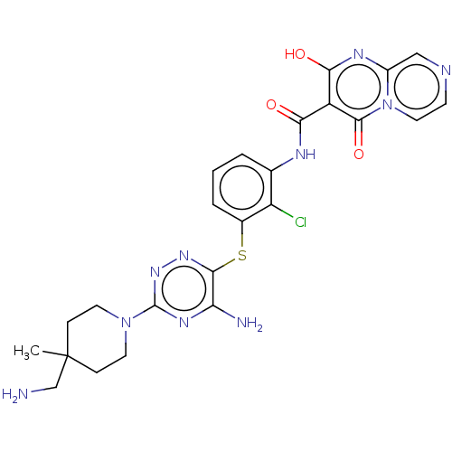 Chemical structure of BindingDB Monomer ID 484448