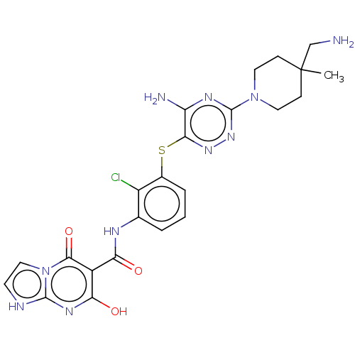 Chemical structure of BindingDB Monomer ID 484449
