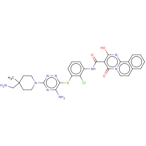 Chemical structure of BindingDB Monomer ID 484453