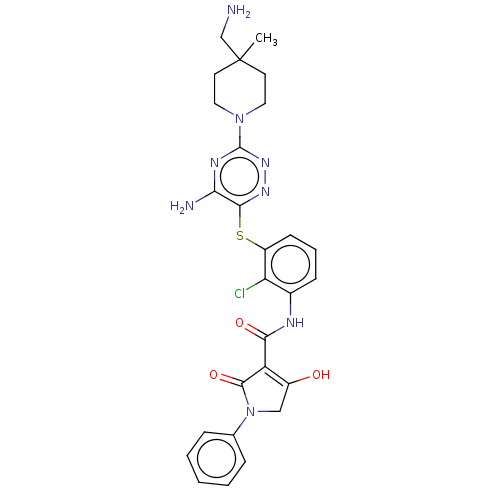 Chemical structure of BindingDB Monomer ID 484465