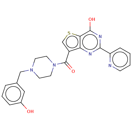 Chemical structure of BindingDB Monomer ID 485662