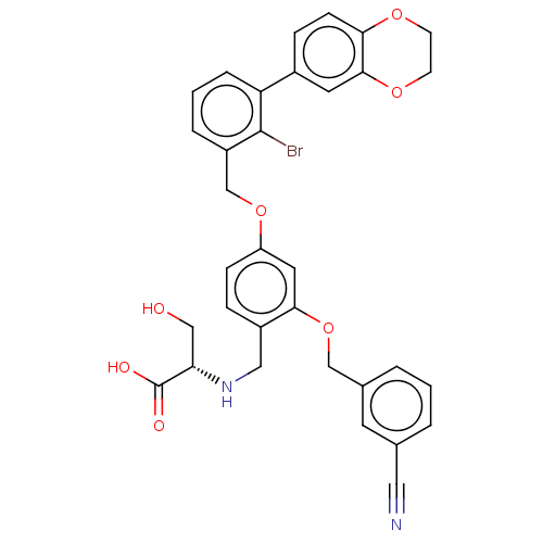 Chemical structure of BindingDB Monomer ID 485684