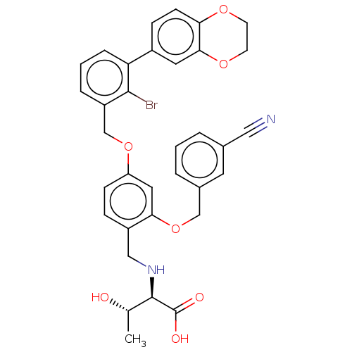 Chemical structure of BindingDB Monomer ID 485686