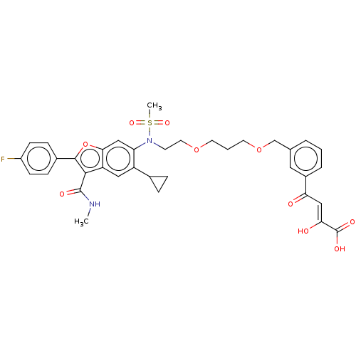 Chemical structure of BindingDB Monomer ID 486039