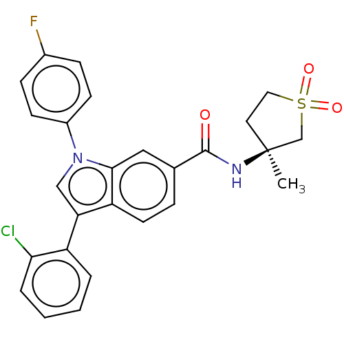Chemical structure of BindingDB Monomer ID 486354