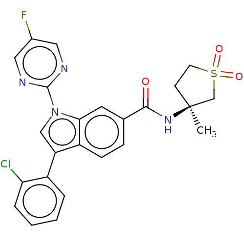Chemical structure of BindingDB Monomer ID 486381