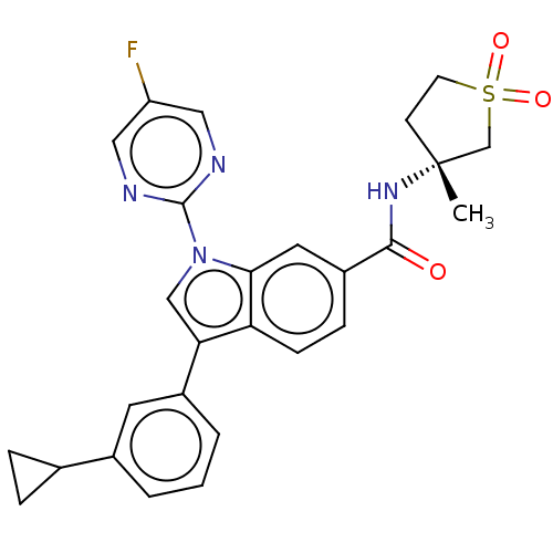 Chemical structure of BindingDB Monomer ID 486382