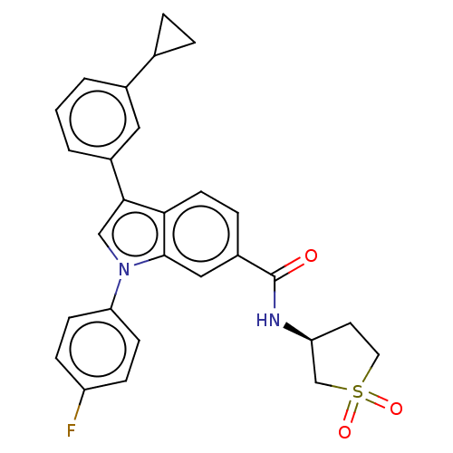 Chemical structure of BindingDB Monomer ID 486394