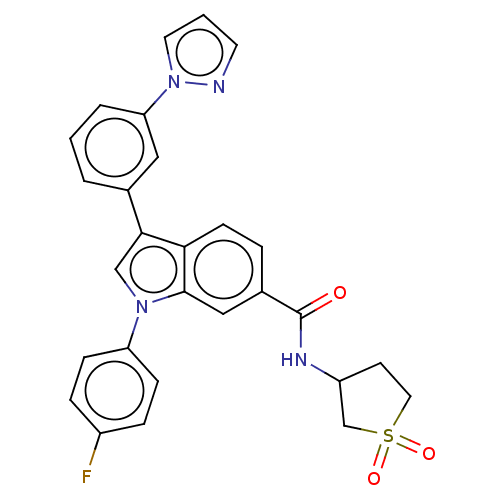 Chemical structure of BindingDB Monomer ID 486407