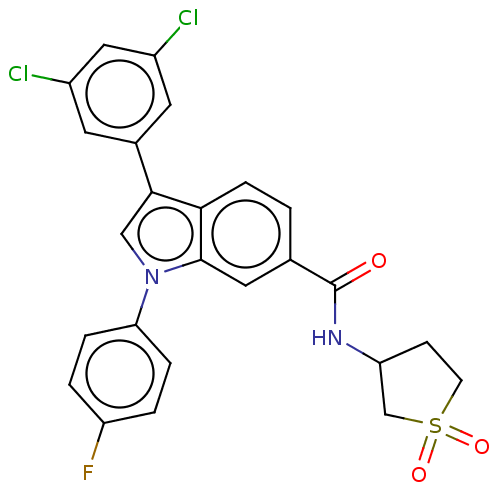 Chemical structure of BindingDB Monomer ID 486411
