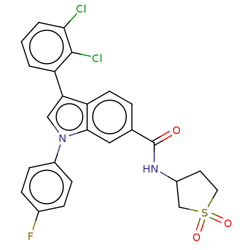 Chemical structure of BindingDB Monomer ID 486414