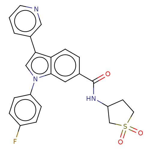 Chemical structure of BindingDB Monomer ID 486424
