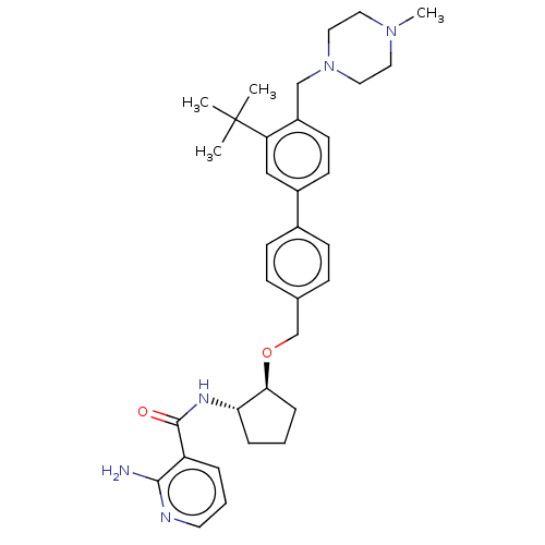 Chemical structure of BindingDB Monomer ID 486573