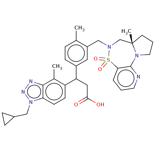 Chemical structure of BindingDB Monomer ID 486580