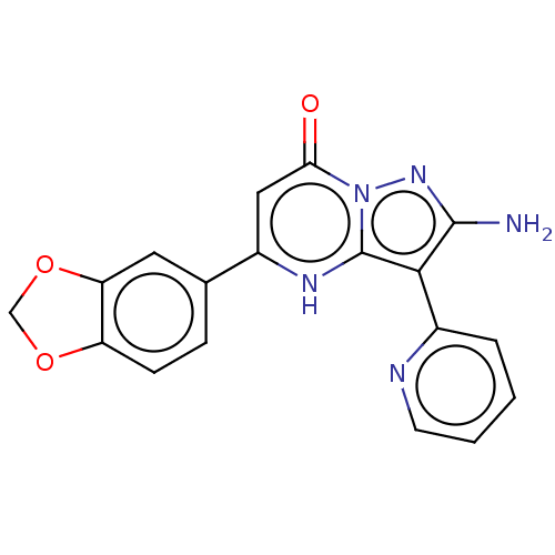 Chemical structure of BindingDB Monomer ID 487273