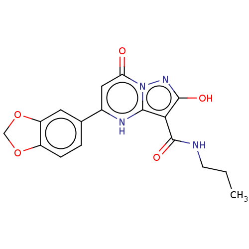 Chemical structure of BindingDB Monomer ID 487306