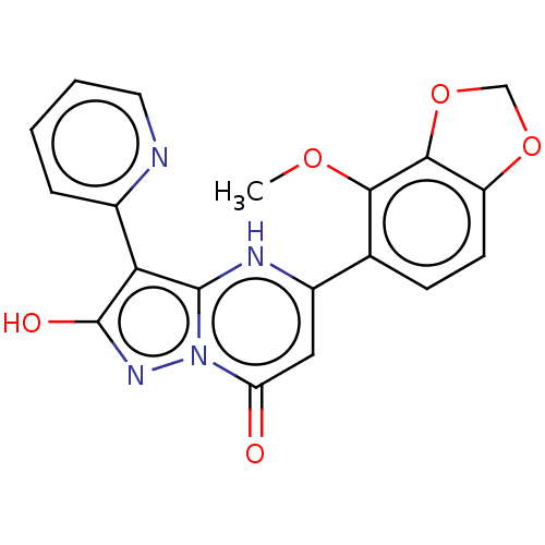 Chemical structure of BindingDB Monomer ID 487309