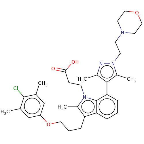 Chemical structure of BindingDB Monomer ID 487535