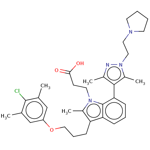 Chemical structure of BindingDB Monomer ID 487536