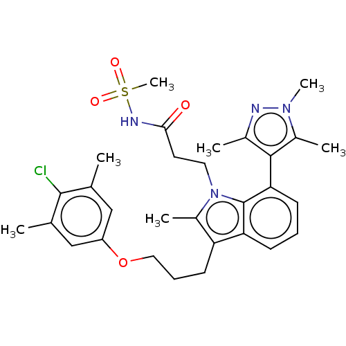 Chemical structure of BindingDB Monomer ID 487541