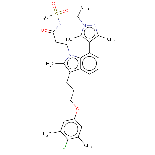 Chemical structure of BindingDB Monomer ID 487542