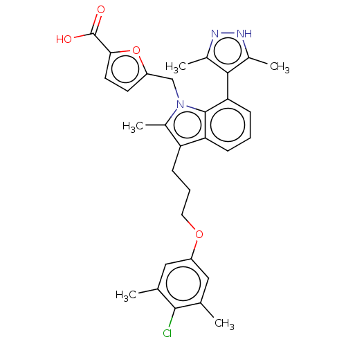Chemical structure of BindingDB Monomer ID 487554