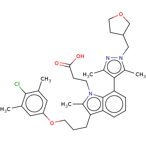 Chemical structure of BindingDB Monomer ID 487560
