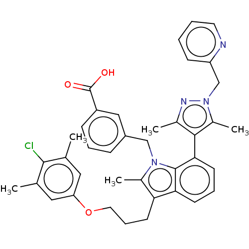 Chemical structure of BindingDB Monomer ID 487561