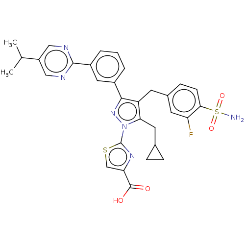 Chemical structure of BindingDB Monomer ID 488261