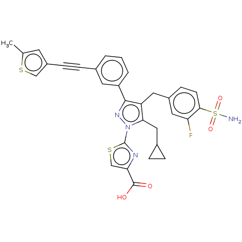 Chemical structure of BindingDB Monomer ID 488285