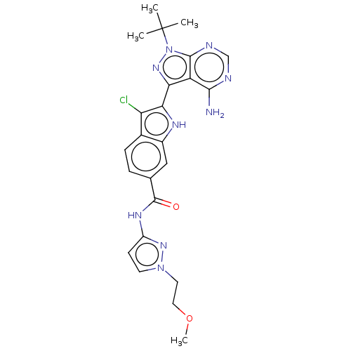 Chemical structure of BindingDB Monomer ID 488395