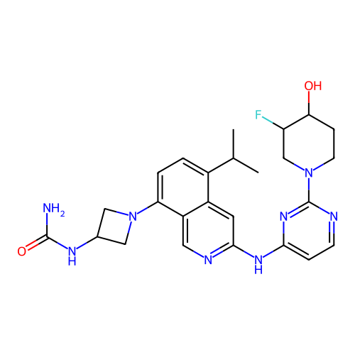 Chemical structure of BindingDB Monomer ID 488493