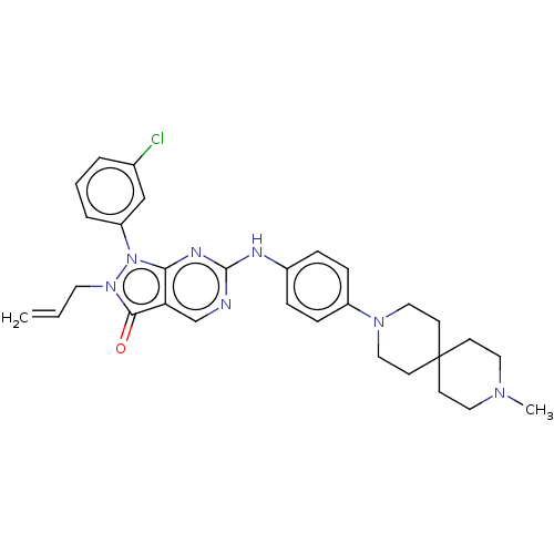 Chemical structure of BindingDB Monomer ID 488507