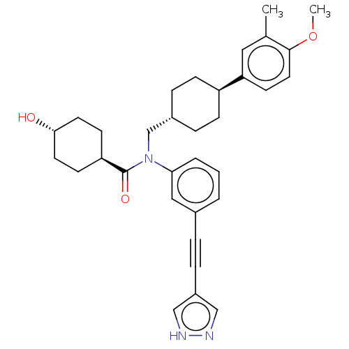 Chemical structure of BindingDB Monomer ID 488600