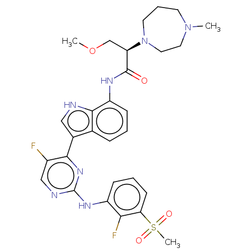 Chemical structure of BindingDB Monomer ID 489073