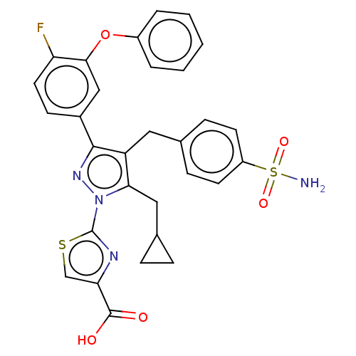 Chemical structure of BindingDB Monomer ID 489127