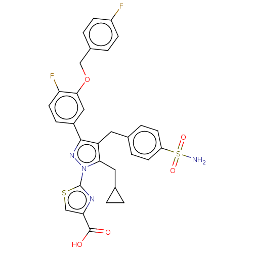 Chemical structure of BindingDB Monomer ID 489146